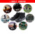 搏峰（BOVFN）劳保鞋 防滑耐磨高帮休闲鞋 男女通用 黑色 022高帮 37