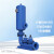 水锤泵1寸水锤泵不用电不用油120米扬程自制抽水机小型水泵配件10 6寸泵160米扬程蓝色