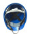 华信 ABS安全帽 小金刚V型安全帽 一指键建筑工地安全帽 T定做 蓝色 1顶