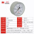 红旗 仪表Y-100Z 轴向普通径向普通压力表气压表水压表真空负压表 0~0.1MPa 