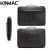 KINMAC笔记本电脑手提内胆包适用苹果13.3华为14惠普15寸联想16英寸男女 黑色皮革 12寸适用12.5-13.6英寸屏