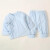 新生儿两件套装保暖外穿儿童纯棉印花夹棉分体套装可爱蝴蝶结棉衣 玫瑰红色 52码 适合5-8斤左右宝宝