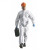 雷克兰(Lakeland)赛服佳ES428白色防尘夏季透气防粉尘带帽连体衣防护服 白色 XL