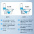 柯鲸卫浴马桶坐便器家用大冲力超漩虹吸式静音连体座便器小户型马桶 小户型【节水虹吸】+大冲力