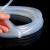 兰诗（LAUTEE）WS9002实验室耐酸碱硅胶管明硅胶管食品级硅橡胶 机械软管 耐高温透明硅胶水管 5*8（10米） 