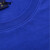 安赛瑞 劳保圆领棉质短袖T恤 夏季吸汗工作汗衫 物业工作服内搭餐饮团队 深蓝色 XXL码 11264