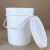 塑料桶油漆涂料桶化工桶手提带盖加厚级包装桶20L升25公斤KG 18L白色