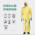 圣驰 防护服 实验室化学耐酸碱核辐射工作服 黄色 XL码