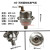 铸铁ZP型空调管道用丝扣自动DN15/20/25卧式放气阀4/6分1寸 不锈钢新型侧式排气阀DN15
