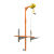 安装空调外机吊装神器吊架3/5匹手摇起重支架升降吊机专用工具 1-5P支架+5米手摇绞盘