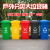 动真格（DONGZHENGE）户外塑料分类垃圾桶240升挂车桶特加厚大号商用小区带盖轮子脚踏 240L新料加厚绿色 厨余垃圾