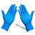 LISM贴手加厚加长一次性丁腈乳胶橡胶皮手套家务防水卫生用洗碗女 蓝色TPE2只 小号S