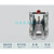 BK-25 40气动隔膜泵QBY升级版铝合金不锈钢塑料压滤机泵 DN25不锈钢304+F46(耐腐蚀膜片)