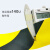 罗德力 PVC警示胶带 地板标线胶布交通5S定位标识胶带 黄色 100mm*33m
