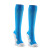 维克利奥VICLEO 儿童足球袜过膝高筒青少年毛巾底防滑专业训练长筒袜V621362 蓝色