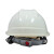 赛锐V型透气ABS材质安全帽建筑工地帽符合GB2811-2019国标符合国标可印刷可印字订制安全帽 白色
