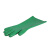 双安 天然橡胶防化手套，耐酸碱手套 45cm 绿色 1副 