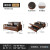 雅宅家居 实木沙发床可折叠轻奢小户型双人客厅坐卧两用多功能新中式伸缩床 1.35米椰棕垫(带储物) 下单请备注颜色 1.5米-1.8米