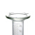玻璃量筒10/25/100/250/500/1000ml毫升高硼硅具塞带刻度精准量杯 圆底200ml分量值2ml