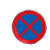 交通道路圆形限速牌三角形警示牌方形指示牌限速公里标志牌厂区停 限宽3m 50*50cm