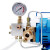 电动试压泵便携式dc-360b双缸大流量地暖管道消防水管测压洗车机 电动泵25kg硅油表
