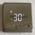 水地暖温控器 液晶智能地热温控器开关暖气温度调节控制面板 灰色黑屏弧边触摸屏