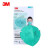3M 9132口罩头戴式N95防颗粒物防飞沫防尘流感病菌霉菌折叠式防护口罩 1个