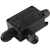 IP66防水接线盒黑色UV接线盒G100-2P/3P电源控制接线盒 G100-2P