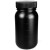 RUI QI  HDPE黑色大口刻度试剂瓶 塑料大口瓶塑料小口瓶 防紫外线液体瓶 大口 2000mL