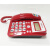 渴望B285D特大铃声电话机专用来电显示免电池有线座机 红色