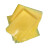 定制适用VCI气相防锈塑料包装袋自封口袋pe防锈膜工业机械金属汽配零部件 黄色(底有V型口) 无自封口 25.5X30X16丝黄色100个(无V