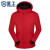 星工（XINGGONG）全热封三合一两件套户外冲锋衣男女可拆卸两件套防风防水登山服红色XL码