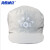 海斯迪克车间工作帽 安全生产双层透气吸汗防尘防护帽 银灰 