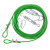京棣工品 晾衣绳 包塑钢丝绳 绿色防锈涂漆钢丝绳 8mm透明定制（室外配件） 