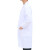 畅胜白大褂长袖女医生夏季短袖医生大学生实验室服化学护士工作服 白色 L