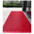必拓室外地垫防滑垫酒店商场门口入口户外塑料地毯除尘防滑脚垫 红色 228cmx372cm