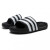 阿迪达斯 （adidas）三叶草男女鞋夏季新款运动鞋舒适透气时尚轻便一字拖鞋 IF3670黑色 39