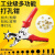 腰带打洞器纸板敲腰带冲孔1.5mm皮带打孔器板扣打孔钳打洞机钻眼 银色省力款(鸡眼扣)