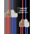 大功率分线器一进三出接线端子电线分支接头连接器二进六出并线器 免断线一分一  0.5-6平方 Z