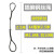 定制适用插编钢丝绳起重吊装双扣吊索具编头子起重工具钢丝绳14mm 14毫米2.5米