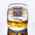 CRYSTALEX捷克进口无铅水晶玻璃杯凉水杯威士忌杯饮料啤酒杯烈酒杯创意水杯 金繁花似锦水杯 290ml 1只