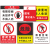 有限空间未经许可严禁入内标识牌 提示工厂标志牌告知安全警示牌 限制区闲人免进XZQ12(铝板 20x30cm