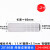 亚摩士定制304不锈钢焊接宝塔单头宝塔软管水管胶管皮管接头水嘴倒刺竹 201 DN32 外径41mm