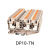 有信联结町洋直插式直通型接线端子一进一出DP1.5/2.5/4/6/10/16-TN DP10-TN