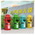 幼儿园卡通垃圾桶大号儿童户外消防栓创意分类公园果皮箱带盖商用 红桶黄帽*88cm
