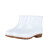 劳保佳 雨鞋 短筒雨靴 厂专用防滑防水鞋 白色卫生工作胶鞋水靴 单鞋 短筒白色 36码