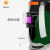 英格杰家 PC全盔式电焊面罩焊工氩弧焊防护面罩自动太阳能变光焊帽头戴 PET真彩款+头灯 