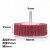 带柄百洁布磨头拉丝轮尼龙纤维打磨头抛光除锈去毛刺6mm柄不夹砂 240目【80mm】5个