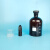 化科 BOZHI 棕色单盖污水瓶 双盖溶解氧瓶 带水封试剂瓶 B0D水质采样瓶 透明/棕色 125ml棕色双盖(2个) 