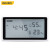 得力（deli） 温湿分析检测仪 DL336001 带时间钟表功能 数显时钟温湿度仪